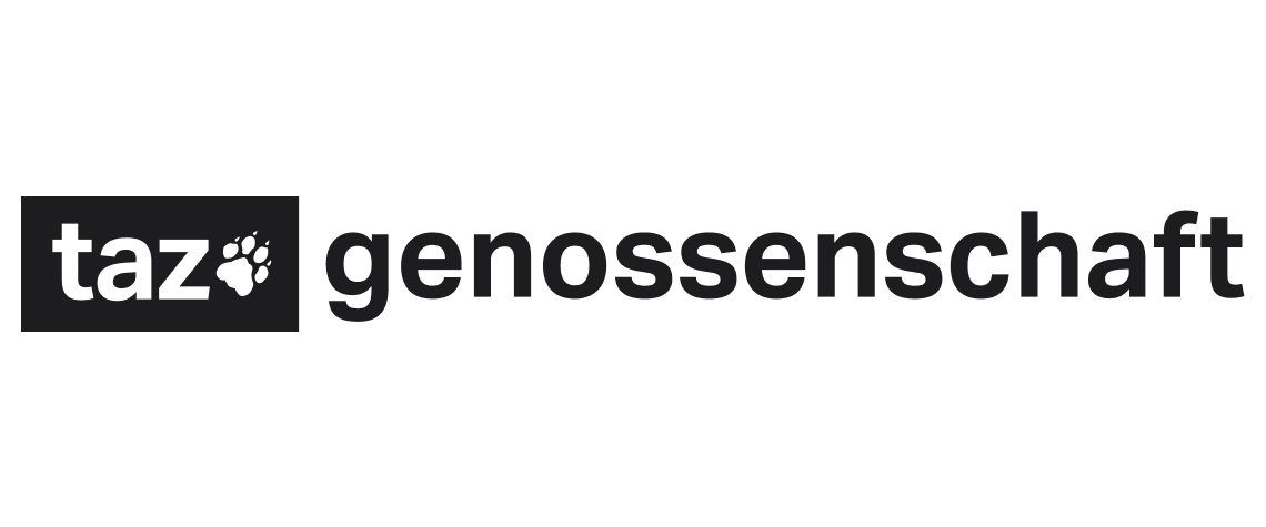 Logo taz Genossenschaft – Tageszeitung & Mediengenossenschaft